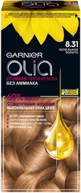 Краска для волос GARNIER Olia 8.31 Пепельное золото, 112мл Россия, 112 мл