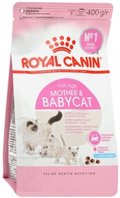 Mother and Babycat корм для котят в возрасте от 1 до 4 месяцев и для беременных/лактирующих кошек, 400 г