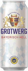 Пиво светлое Grotwerg Bayerisch Hell 4,7%, 500 мл