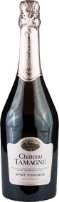 Вино Chateau Tamagne розовое игристое брют 10.5-12.5% 0.75л