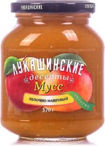 Мусс Лукашинские Яблочно-манговый экзотик 370 г