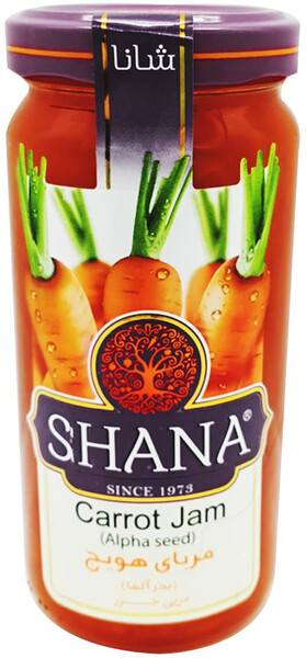 Варенье Shana из моркови, 315г