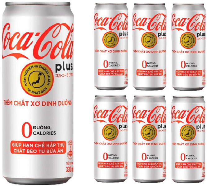 Газированный напиток Кока Кола Плюс 330 мл.