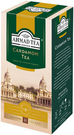 Cardamom Tea черный чай с кардамоном в пакетиках, 25 шт