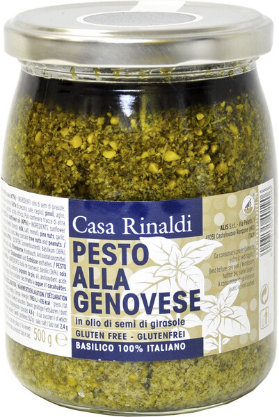 Крем-паста CASA RINALDI  песто Генуя в подсолнечном масле 500г