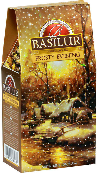 Чай черный Basilur Морозный вечер листовой 100г