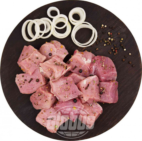 Шашлык из свинины По-Русски Глобус, 1 упаковка (2,8-3,2 кг)