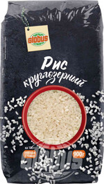 Рис круглозёрный Глобус шлифованный, 900 г