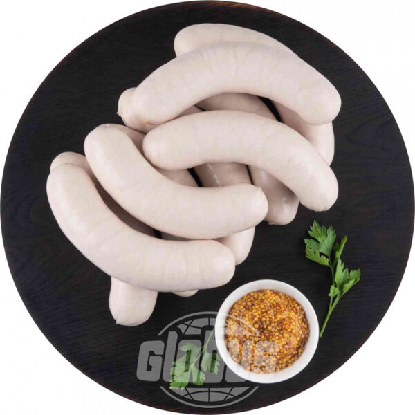 Колбаски варёные Глобус Вайсвурст в/у, вес