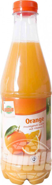 Сок апельсиновый Глобус обогащенный витамином С, 1 л