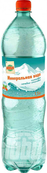 Вода минеральная питьевая Глобус газированная, 1,5 л