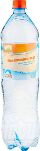 Вода минеральная питьевая Глобус негазированная, 1,5 л
