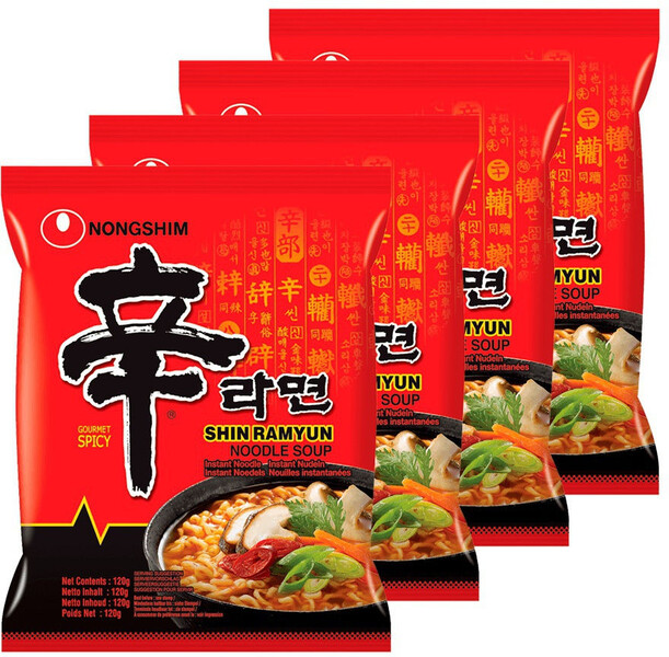 Лапша Nongshim Шин Рамен быстрого приготовления 120 г
