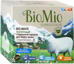 Гипоаллергенный  экологичный стиральный порошок без фосфатов для белого белья BIO-WHITE концентрат, без запаха, BioMio, 1.5 кг, Дания