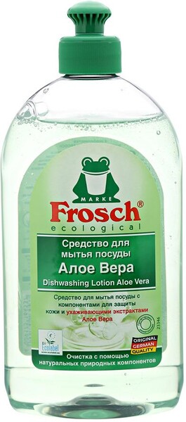 Frosch Средство для посуды Алоэ вера, 500мл