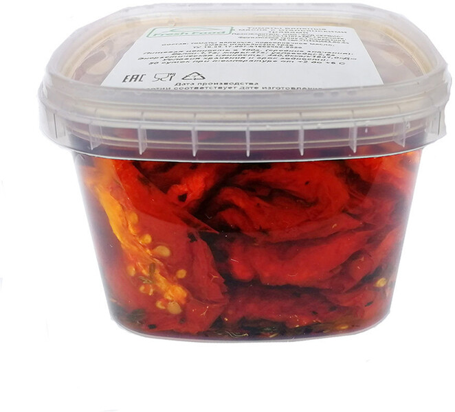 Томаты вяленые Fresh Food в масле, с итальянскими травами, 260 г