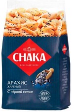Арахис Chaka жареный, с черной солью, 80 г