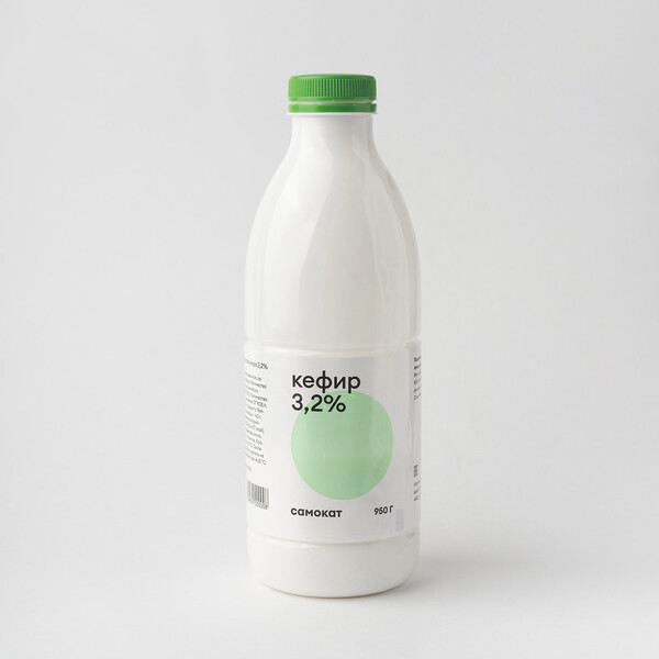 Кефир Самокат 3,2%, 950 г