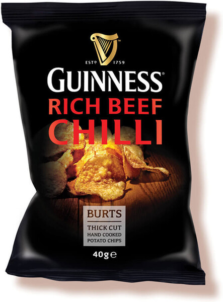 Чипсы Guinness (Великобритания) с перцем чили, 42 г