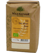 Мука пшеничная VILA NATURA Organic жерновая белая экстра 1 кг