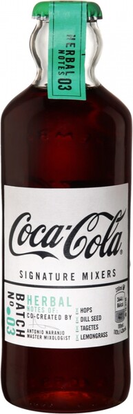 Напиток газированный Coca-Cola Signature Mixers Herbal 0.2 л