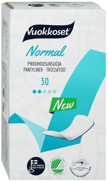 Прокладки ежедневные Vuokkoset Normal, 30 шт.