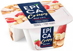 Йогурт Epica Crispy Кокосовое печенье с клубникой шоколадом и миндалем 7.3% 138 г