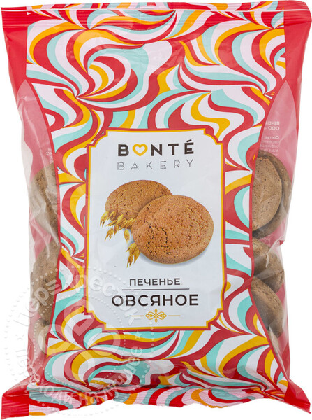 Печенье Bonte Bakery Овсяное 400г