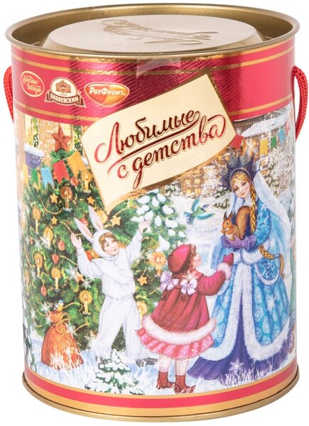 Подарок новогодний Красный Октябрь Любимые с детства 500г
