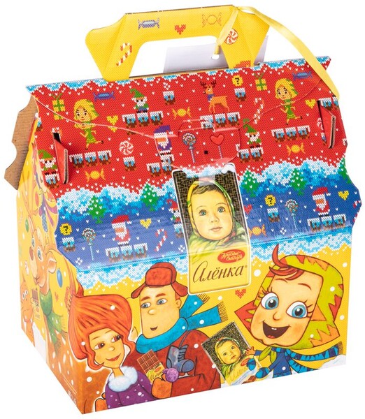 Новогодний подарок «Алёнка» Веселые каникулы, 701 г