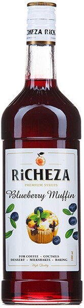 Сироп Черничный маффин Richeza, 1 л., стекло