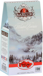 Чай Basilur Зимние ягоды. Барбарис, черный листовой, 100 г
