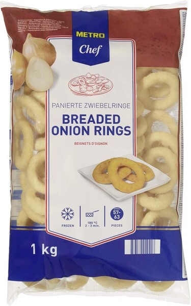 Луковые кольца Metro Chef в панировке 1 кг