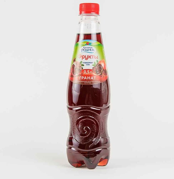 Напиток газированный морс Гранат, Калинов родник, 500 мл., пластиковая бутылка