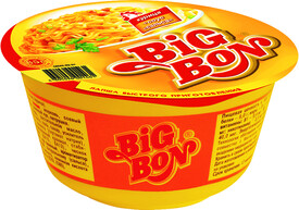 Лапша Big Bon говядина с соусом Гуляш 85г
