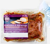 Буженина СЛОВО МЯСНИКА в маринаде охлажденная