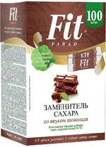 Сахарозаменитель ФитПарад №19 со вкусом Шоколада стики 100 шт.