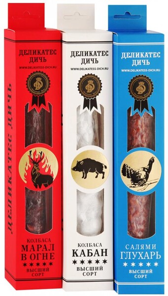 Подарочный набор Деликатес Дичь Триколор 680 г