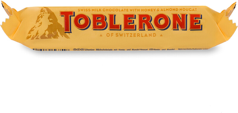 Шоколад Toblerone молочный с медово-миндальной нугой 100г