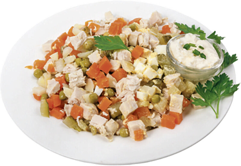 Салат Столичный с филе грудки