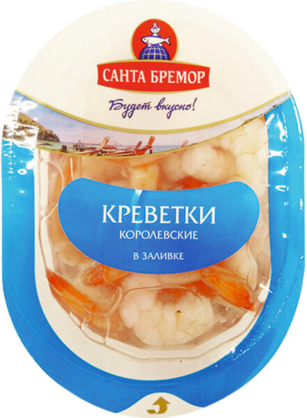 Мясо креветки Санта Бремор Королевские 200г