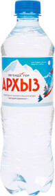 Вода Легенда гор Архыз негазированная, в пластиковой бутылке 0.5 л