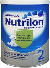 Смесь кисломолочная сухая Nutrilon Nutricia 2 с 6 месяцев 400 г