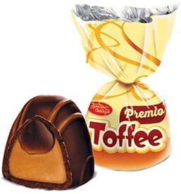 КОНФЕТЫ КРАСНЫЙ ОКТЯБРЬ ТОФФИ ПРЕМИУМ ГЛАЗИР КГ ВЕС ВОРОНЕЖСКАЯ КФ РОССИЯ