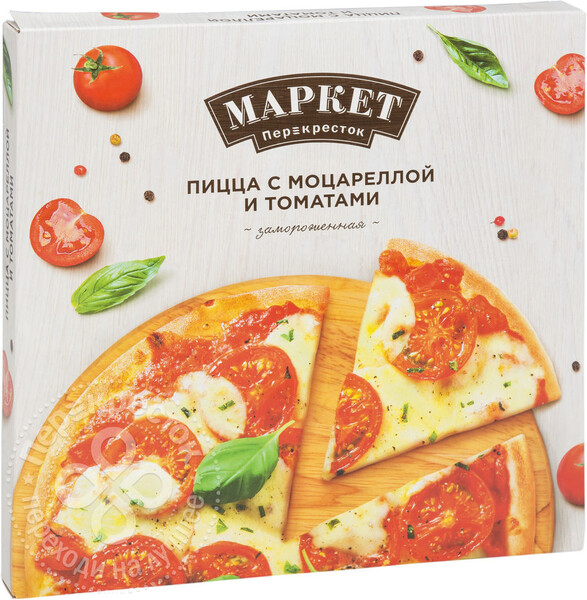 Пицца Маркет Перекресток с моцареллой и томатами 350г
