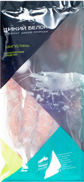 Креветка Аргентинская Дикий Белок Лангустин 500г Россия