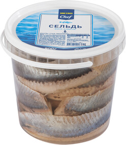 Сельдь Metro Chef в масле филе 900 г