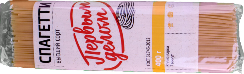Макаронные изделия Первым делом Спагетти, 400 г