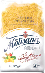 Макаронные изделия La Molisana Capellino Spezzato № 58A вермишель, 500 гр., пластиковый пакет