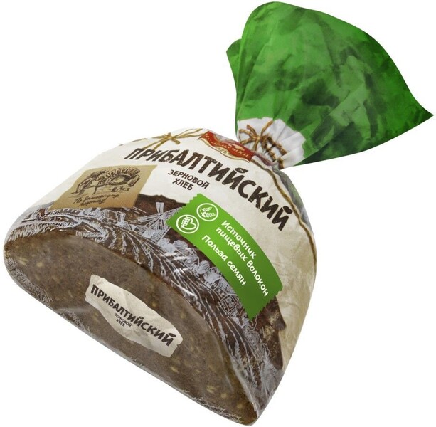 Хлеб Прибалтийский  зерновой нарезанный 400г Черемушки